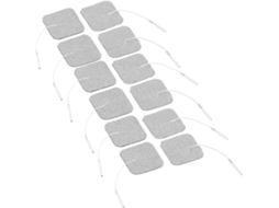 Eletrodos Tens Conjunto De 3 Eletrodos Para Dispositivos De Corrente De Estimulação, 5x5 Cm Aquaforge