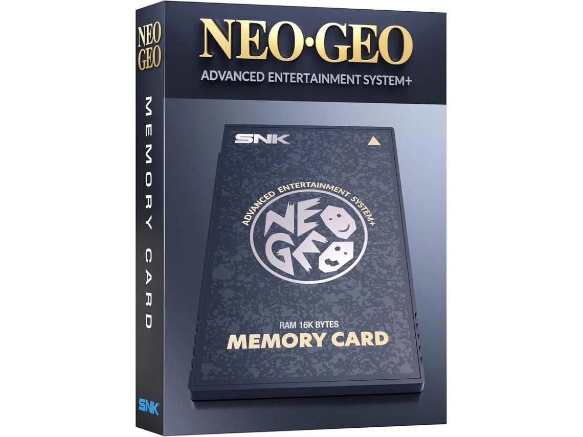 Pré-venda Cartão de Memória NEOGEO AES+  (Preto)