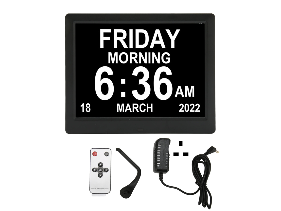 Relógio Calendário Digital 8.7 Polegadas LAXISCREED