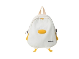 Mochila Transversal Feminina Com Estampa De Pato Desenho Animado, Em Nylon, Ideal Para Estudantes E Viagens. Disponível Nas Cores Aquaforge