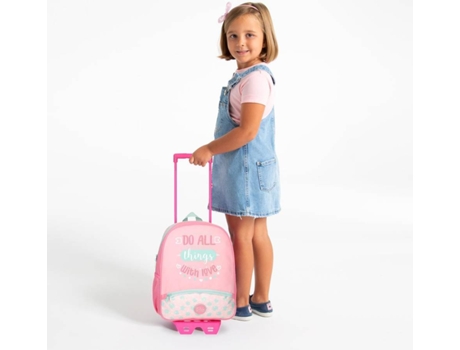 Mochila ROLL ROAD Do All Rosa (27x33x11cm)