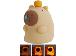 Luminária Capivara De Silicone Com Sensor Toque 3 Níveis - Novidade