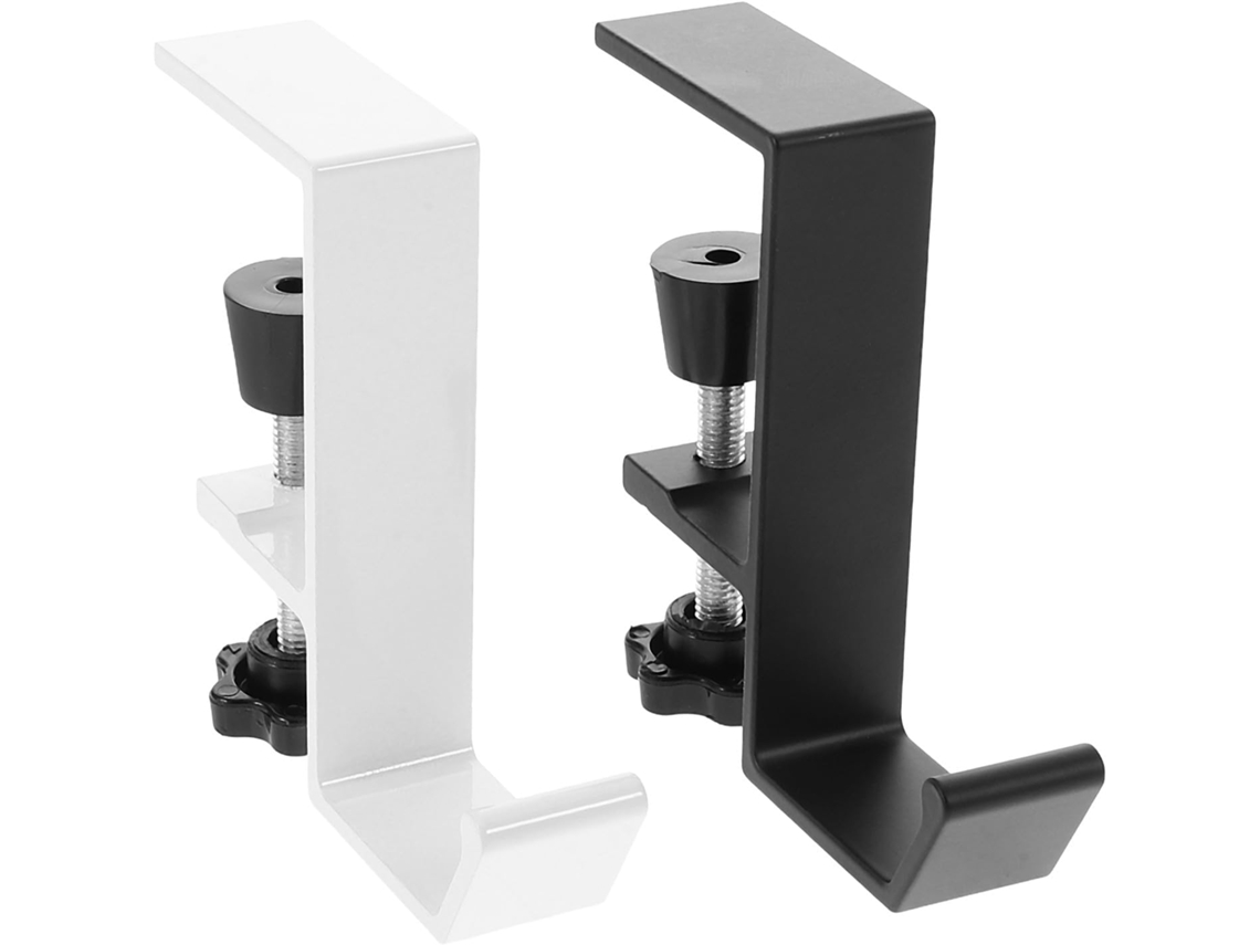 Betooky Conjunto De 2 Ganchos De Armazenamento Minimalistas Em Liga De Alumínio Para Escritório E Casa, Suporte