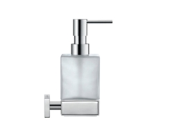 Distribuidor De Sabão Duravit Karree Em Vidro Mate, Cromado