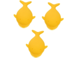 Conjunto Healeved Com 3 Escovas De Silicone Para Banho, Para O Corpo E A Pele