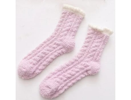 Home Meias Coral Fleece Jjw-0003 PUPU