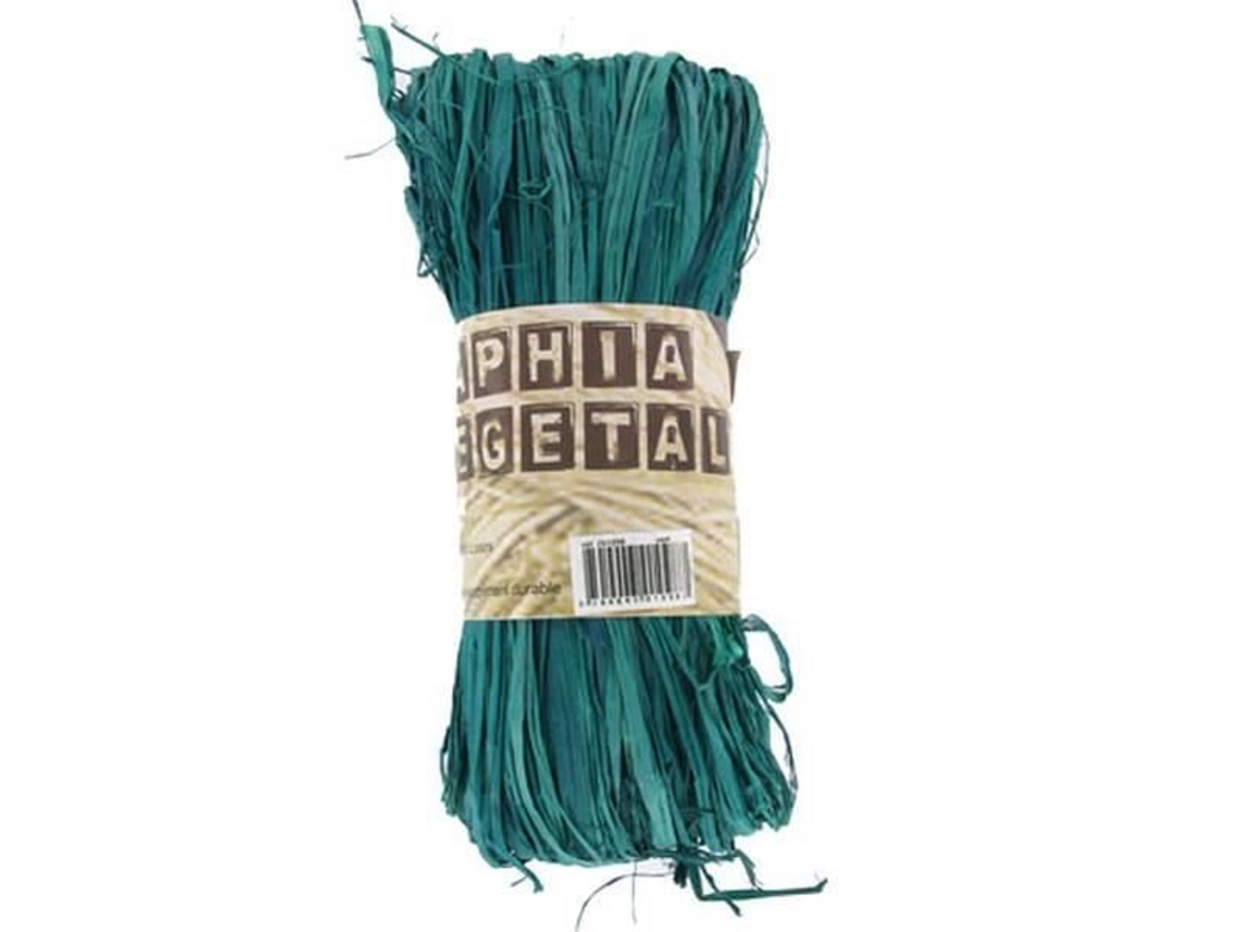 Ráfia vegetal - Verde - 50 g - Ammi