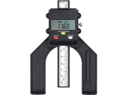 Altímetro Digital Profundímetro 80mm Precisión 0.10mm Pie Magnético Abs Para Carpintería Construcción Decoración Hogar