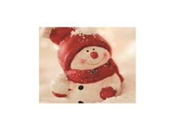 Kit de pintura com diamantes Primerox DIY com carimbo de boneco de neve