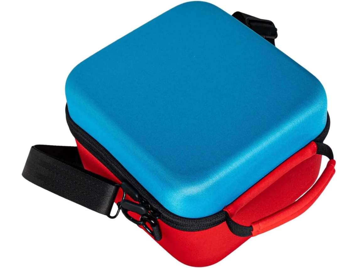 Porta cartões SFUSHOS com zíper e compartimento para jogos
