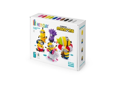 Hey Clay Minions Conjunto Acessórios 15 Latas 15026 Tm Toys
