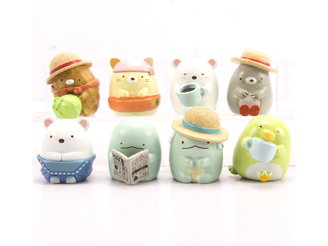 Figuras EASTVAPS Sumikkogurashi Figure (8 Peças)