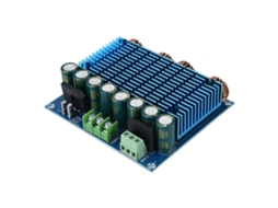 Placa De Amplificador De Potência Digital Ultra Alto Poder Com Dois Chips 2 Canais 2x420w