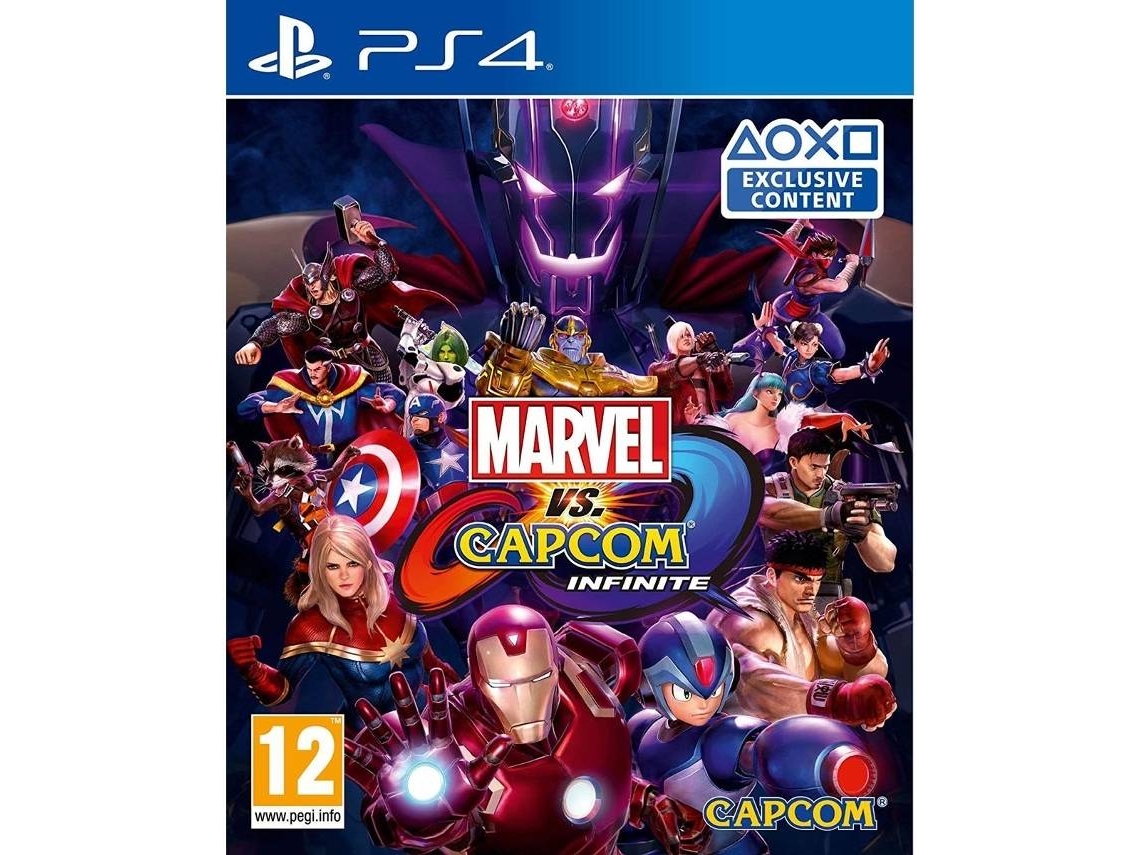 Jogo PS4 Marvel Vs Capcom Infinite