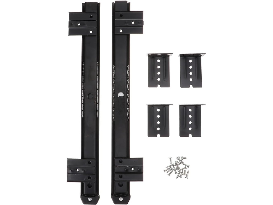 Corrediças De Aço Toddmomy Para Gavetas Escrivaninhas E Armários, Com Trilho Reforçado, Capacidade De 10kg 22lb, Para