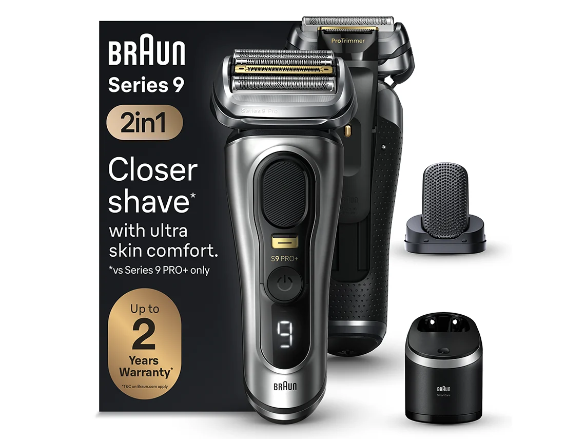 Máquina de Barbear BRAUN Series 9 PRO+ 9597cc (Autonomia 60 min - Bateria)