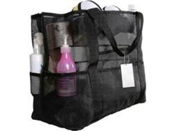 Bolsa de Viagem Extra Grande, Praia, para Guardar Brinquedos Areia, Dobrável, Malha, Piquenique Co GOKOCO