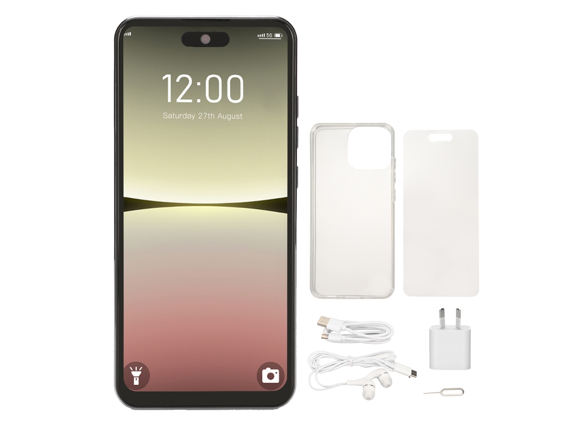 Smartphone Laxiscreed De 6.6 Polegadas 4g Com Processador De Dez Núcleos De Alta Performance