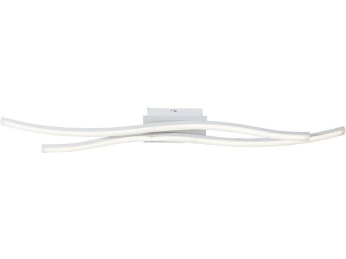 Plafon FABRILAMP Jorja (Branco - LED - 24 W - Metal)
