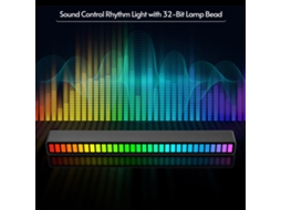 Luzes De Ritmo (controle De Som 18 Cores)