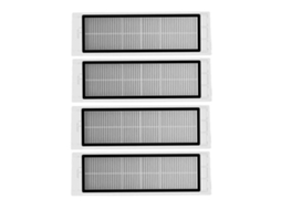 Kit com 4 Filtros Hepa de Substituição Xiaomi Roborock Série S para S5, S50, S51, S55, S6 e Maxv BRILVIBERA