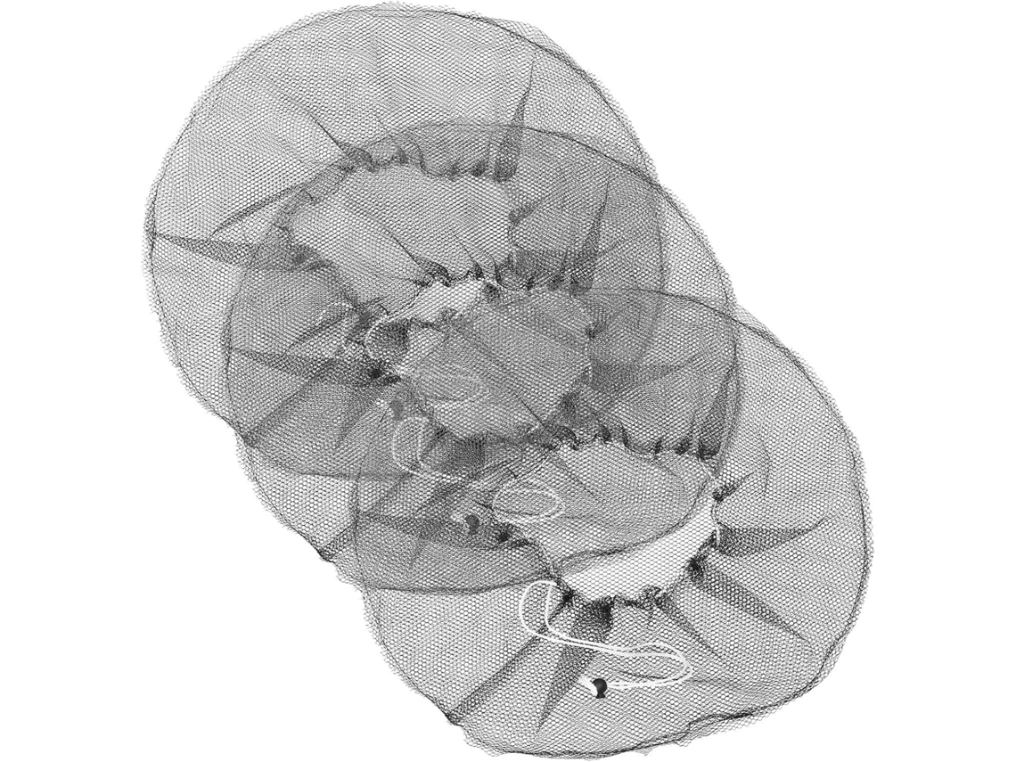 Conjunto de 3 Redes Segurança para Ventiladores Elétricos, Feitas Poliéster Preto. Leves e CHABERLU
