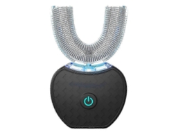 Escova de Dentes Elétrica em Formato U, com Limpeza Completa 360° e Clareamento Dental, Além 4 Modos Operaçã O. GOKOCO