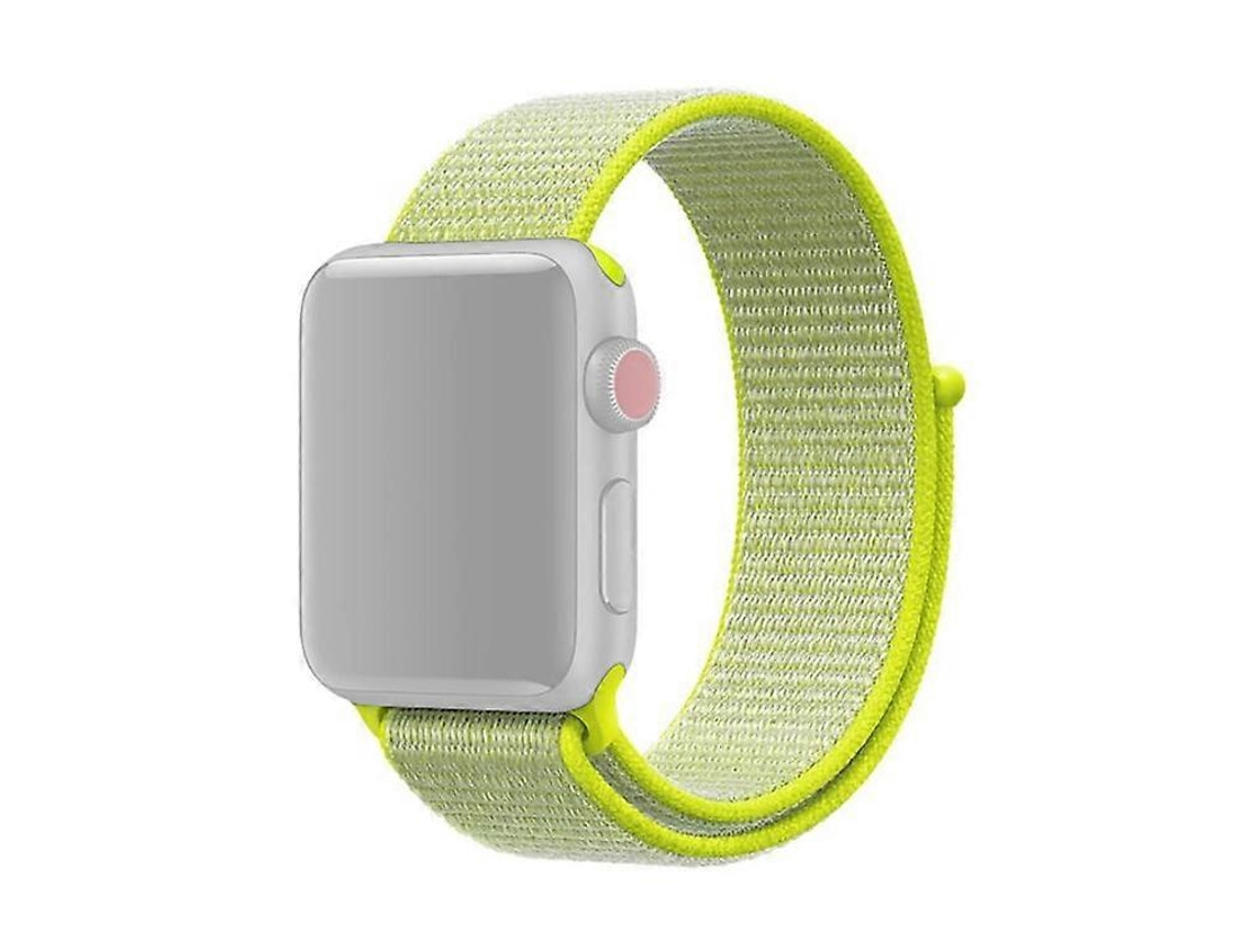Pulseira De Nylon Ajustável Compatível Com Apple Watch Series 9, 8, 7, 41 Mm / 6, 5, 4 Se , Se (2023), Se 40 Mm / 3, 2, 1, 38 Mm Facpoet (2022)