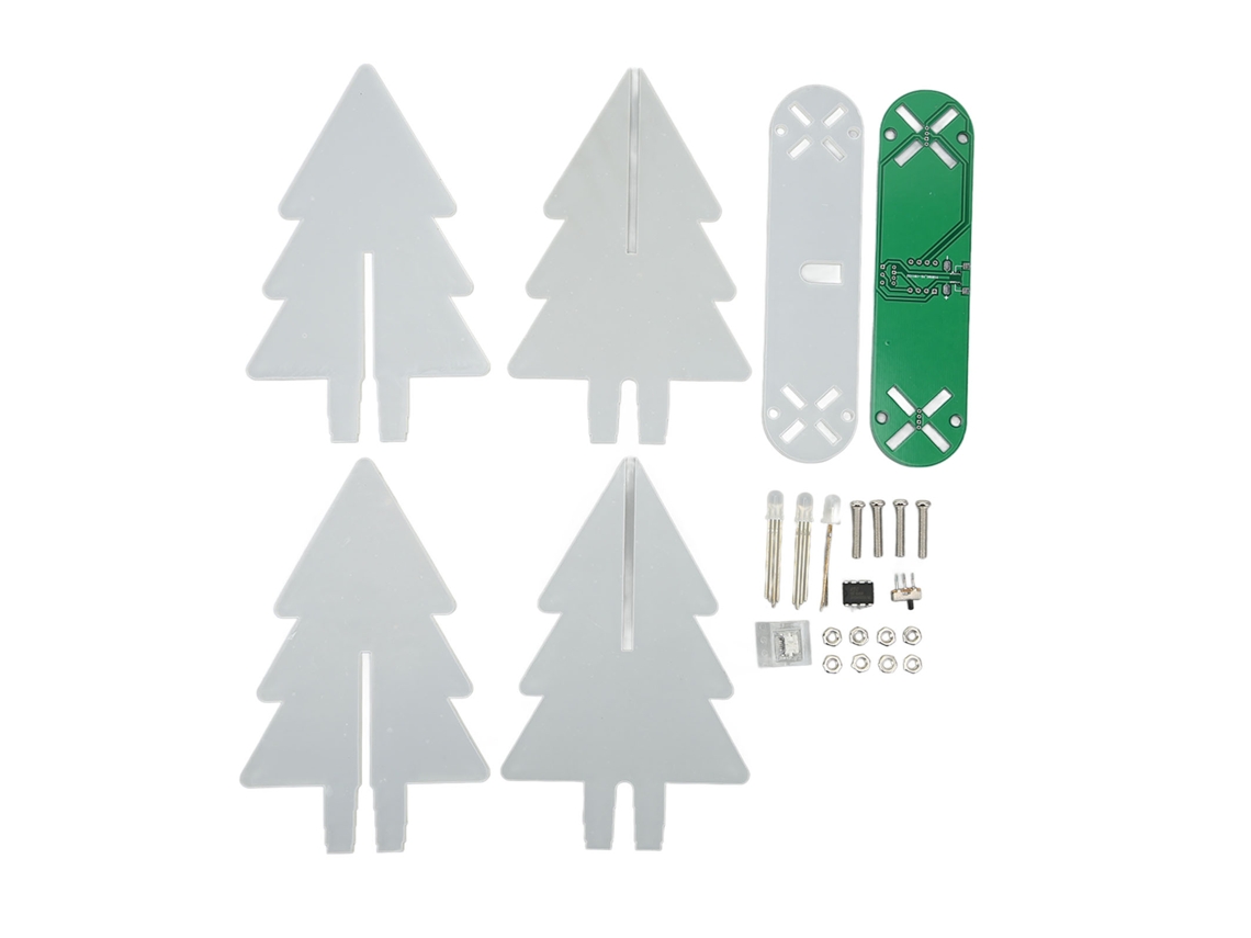 Kit de Árvore de Natal Led 3d LAXISCREED