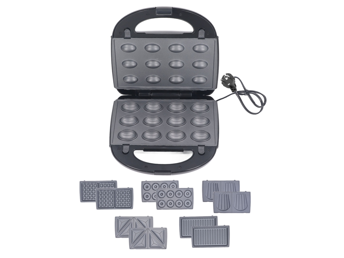 Máquina de Sanduíche Panini e Waffle com 10 Placas LAXISCREED