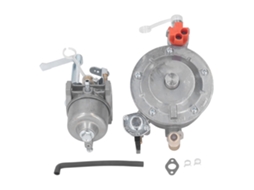 Carburador de Combustível Duplo Lpg Ng YURU para Geradores 154f 156f 87cc P15a lpg