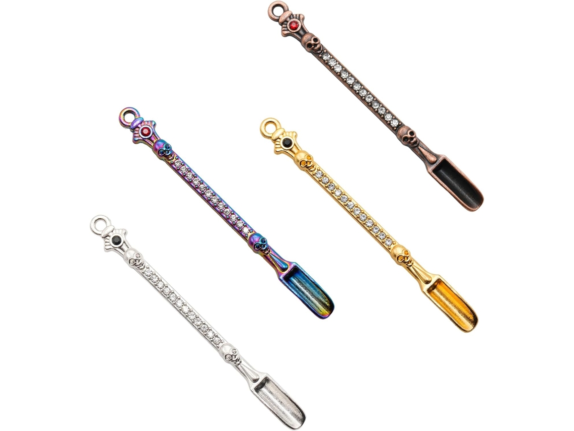 Mini Colheres Com Strass, Pequena Pá, Colher Pequena, Multicolorida