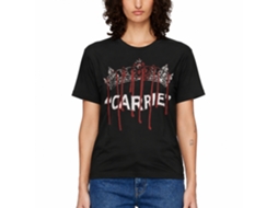 Rockinstone Carrie Queen Carrie Black Adult T-shirt Size:xxl