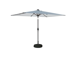 Vidaxl Guarda-sol De Jardim Com Luzes Led 200 X 300 Cm Poliéster