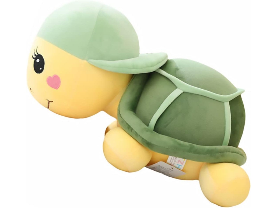 Almofada De Tartaruga Pelúcia Adorável Para Apoio Lombar, Macia E