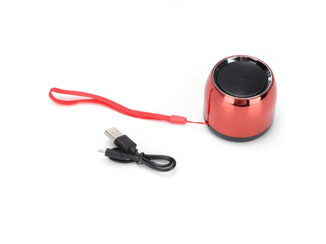 Aetheria alto falante Bluetooth Mini Portátil com Design de Chávena Metal Plating Subwoofer Sem Fio
