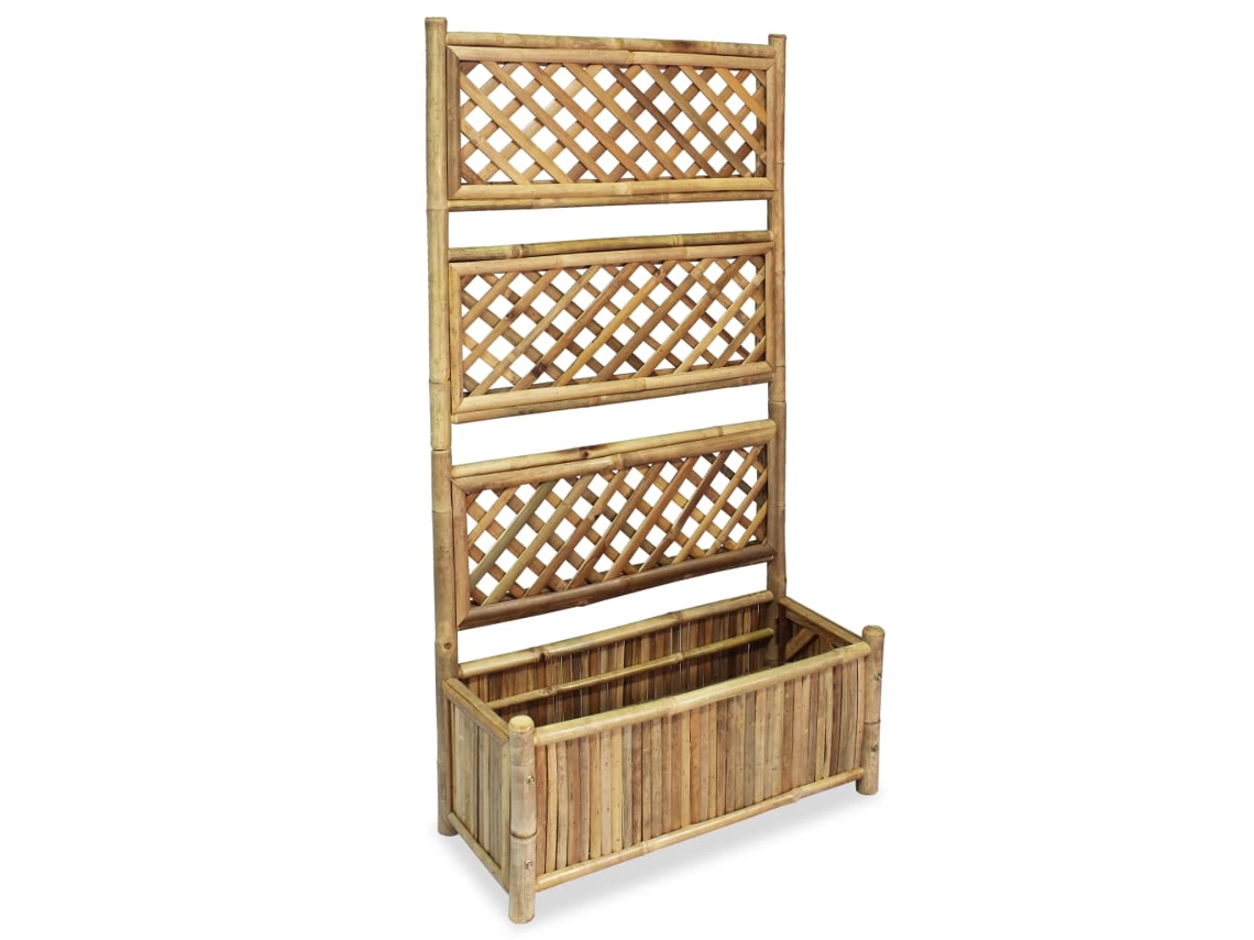Garden Raised Bed, Garden Raised Beds Vidaxl Marrom Bambu (70 Cm)