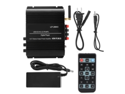 Amplificador De Potência Bluetooth Lepy Lp-269s 4 Canais Com Controle Remoto Para Casa