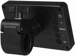 Câmera de Ré para Bicicleta 1080p, Tela Grande de 4,3 Polegadas, À Prova D'água Ip68. SFUSHOS