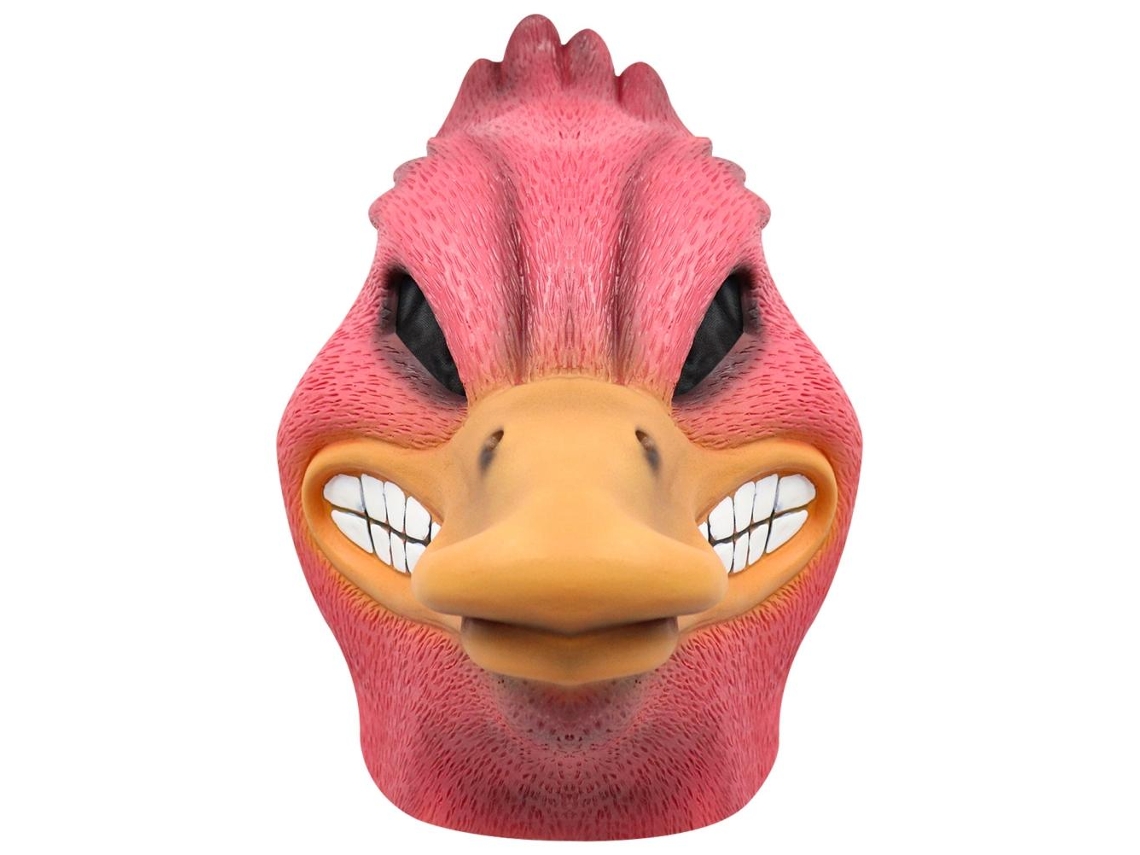 Máscara De Cabeça De Pato Com Raiva Látex Para Halloween Cosplay Festa Carnaval Presente