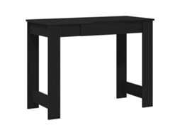 Desk, Desks Vidaxl Preto Madeira Processada (n/a)