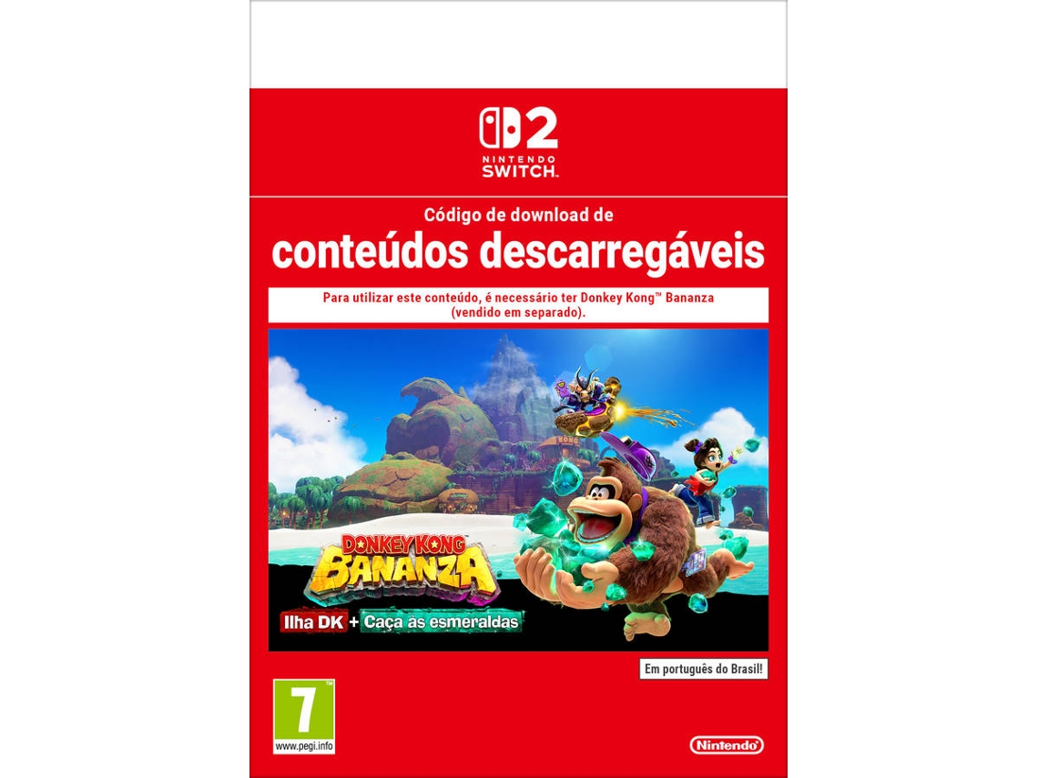 DDC AOC Donkey Kong Bananza: DK Island & Emerald Rush (Formato Digital)