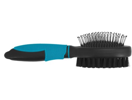 Nayeco 2 Em 1 Escova Dupla Para Pêlo Curto E Longo 23,5X6,5 Cm