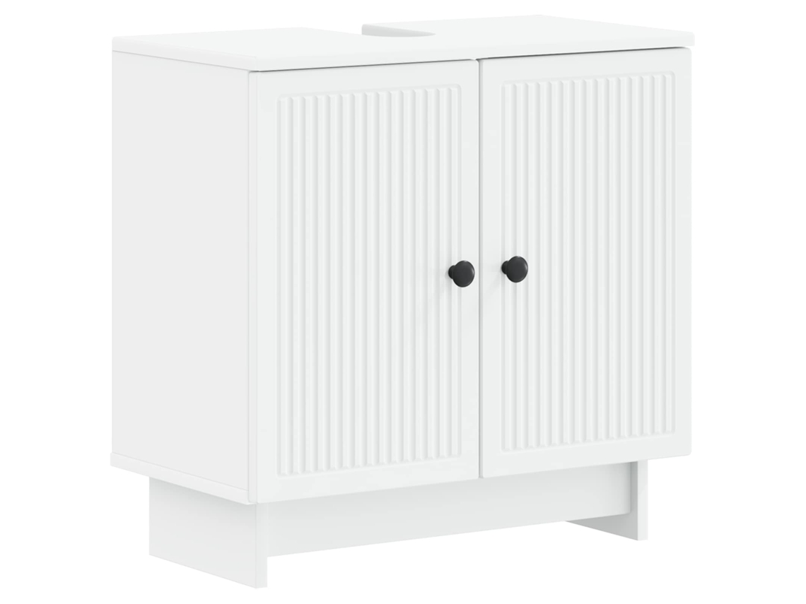 Vidaxl Armário Para Pia De Banheiro Utrecht Branco 59,5 X 31,5 X 59 Cm