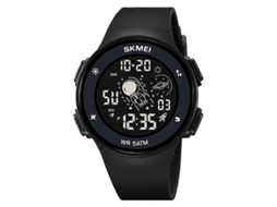 Skmei 2068 Relógio de pulso digital esportivo multifuncional masculino, à prova d'água até 50 m, noctilucente, Hengrongshen