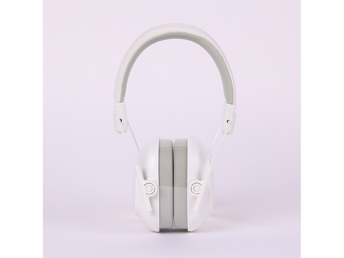 Protetor Auricular Infantil Elysve, 3-15 Anos, Branco