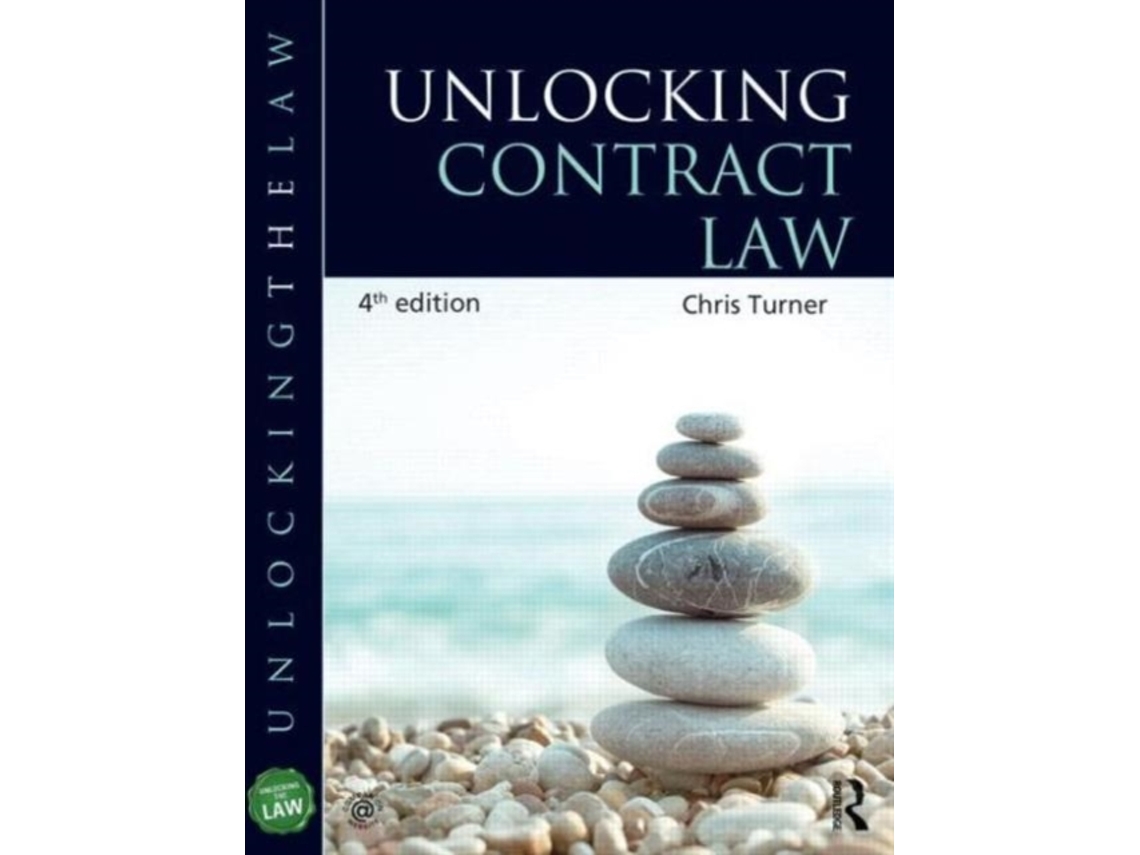 Livro Unlocking Contract Law de Chris Turner (Inglês)