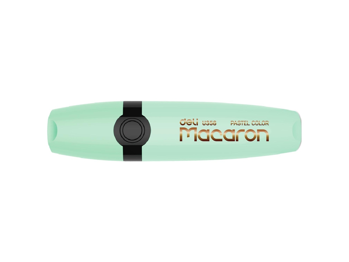 Marcador Fluorescente Deli Macaron Pastel Verde