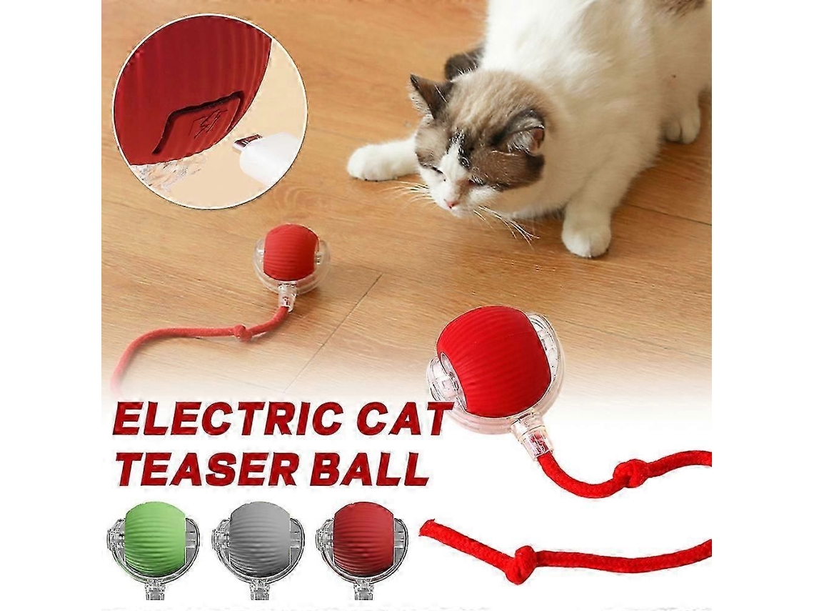 Bola De Gato Inteligente, Automática E Interativa, Que Rola Sozinha
