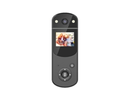 Câmara Dv Mini Portátil D2 Gravador De Carro 1080p Gravação Noturna Reprodutor Mp3 Preto